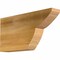 Ekena Millwork Crestline Rough Sawn Rafter Tail, Western Red Cedar, 4"W x 12"H x 24"L RFT04X12X24CRE00RWR - alternate 1